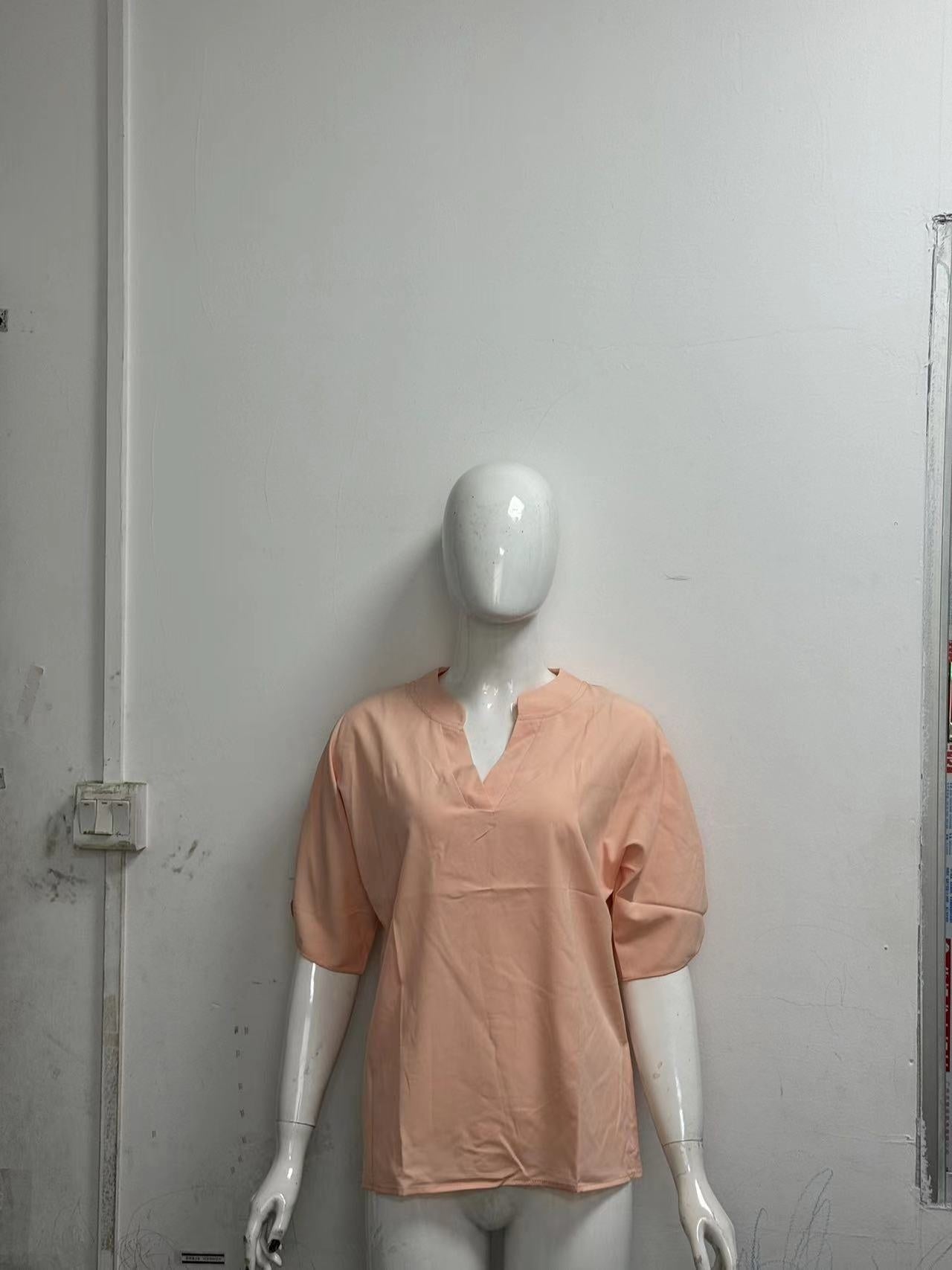 chemise d'été à manche courte pour femme
