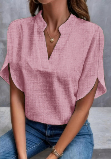 chemise d'été à manche courte pour femme