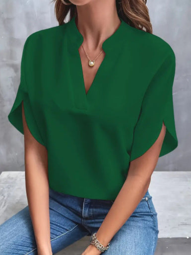 chemise d'été à manche courte pour femme