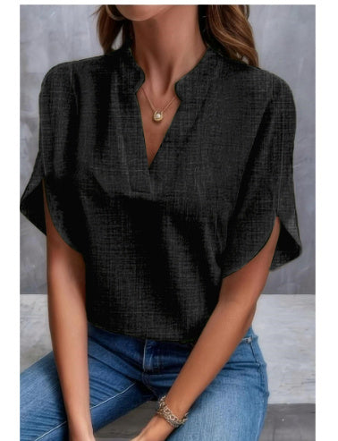 chemise d'été à manche courte pour femme